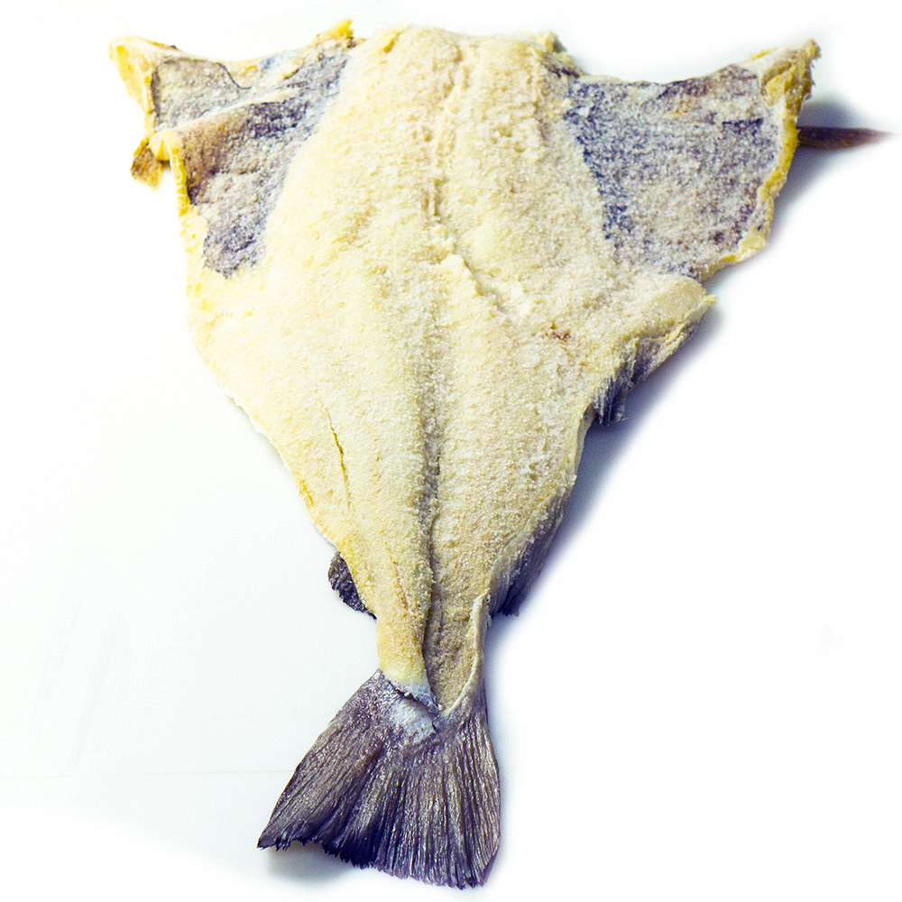 Bacalao entero en sal 5/10. Pieza 4 kg. (Aprox.)